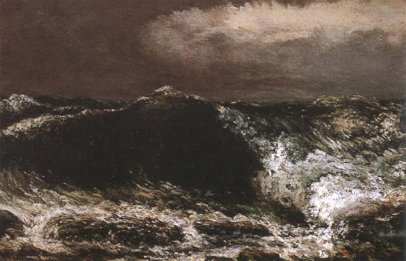 Gustave Courbet wave Spain oil painting art